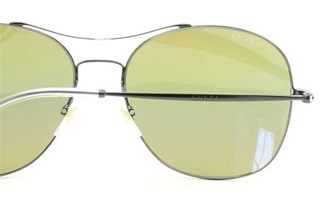 occhiale gucci 5001|GUCCI GG 0501S 002 58mm Pilot Sunglasses Shades Designer .